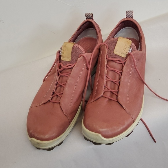 Ecco Shoes - Ecco Biom Hybrid 3 Gore-Tex GTX Petal Pink Golf shoes Women's US 9